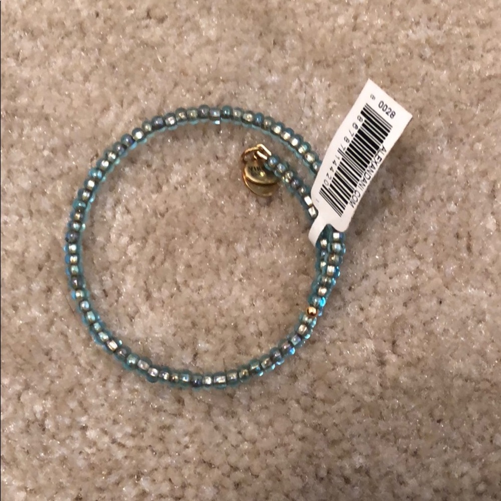 Blue Alex and ani beaded